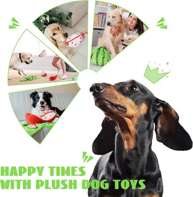 Show full view: Nocciola 4-in-1 Watermelon Enrichment Dog Toys, 3-count slide 6 of 7