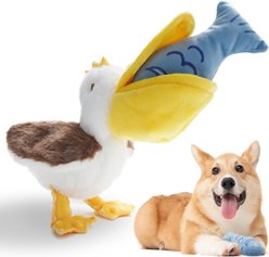 Nocciola 2-in-1 Pouch Bird Plush Dog Toy