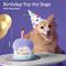 Show in main carousel: Nocciola Blueberry Birthday Cake Squeaky Dog Toy slide 2 of 7