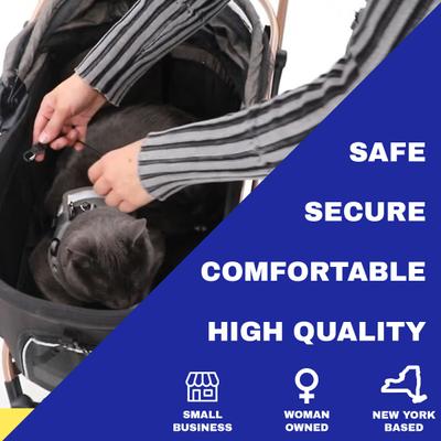 Show full view: Travel Cat The Whisker Wagon Deluxe Cat Stroller slide 4 of 10