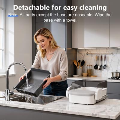 Show full view: Casfuy Automatic Self-Cleaning Cat Litter Box with Deodorizing Tablet slide 6 of 8