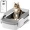 Show in main carousel: Casfuy Automatic Self-Cleaning Cat Litter Box with Deodorizing Tablet slide 1 of 8