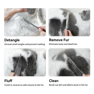 Show full view: aumuca Stainless Steel Dog & Cat Grooming Comb slide 5 of 7