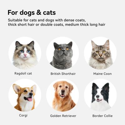 Show full view: aumuca Stainless Steel Dog & Cat Grooming Comb slide 6 of 7