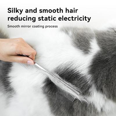 Show full view: aumuca Stainless Steel Dog & Cat Grooming Comb slide 3 of 7