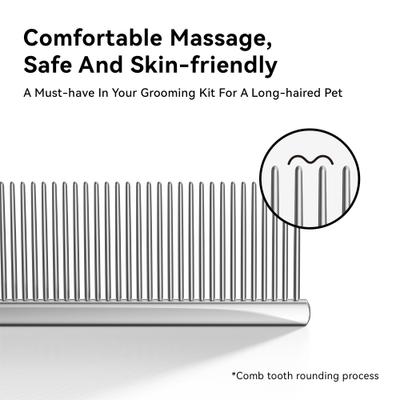 Show full view: aumuca Stainless Steel Dog & Cat Grooming Comb slide 4 of 7