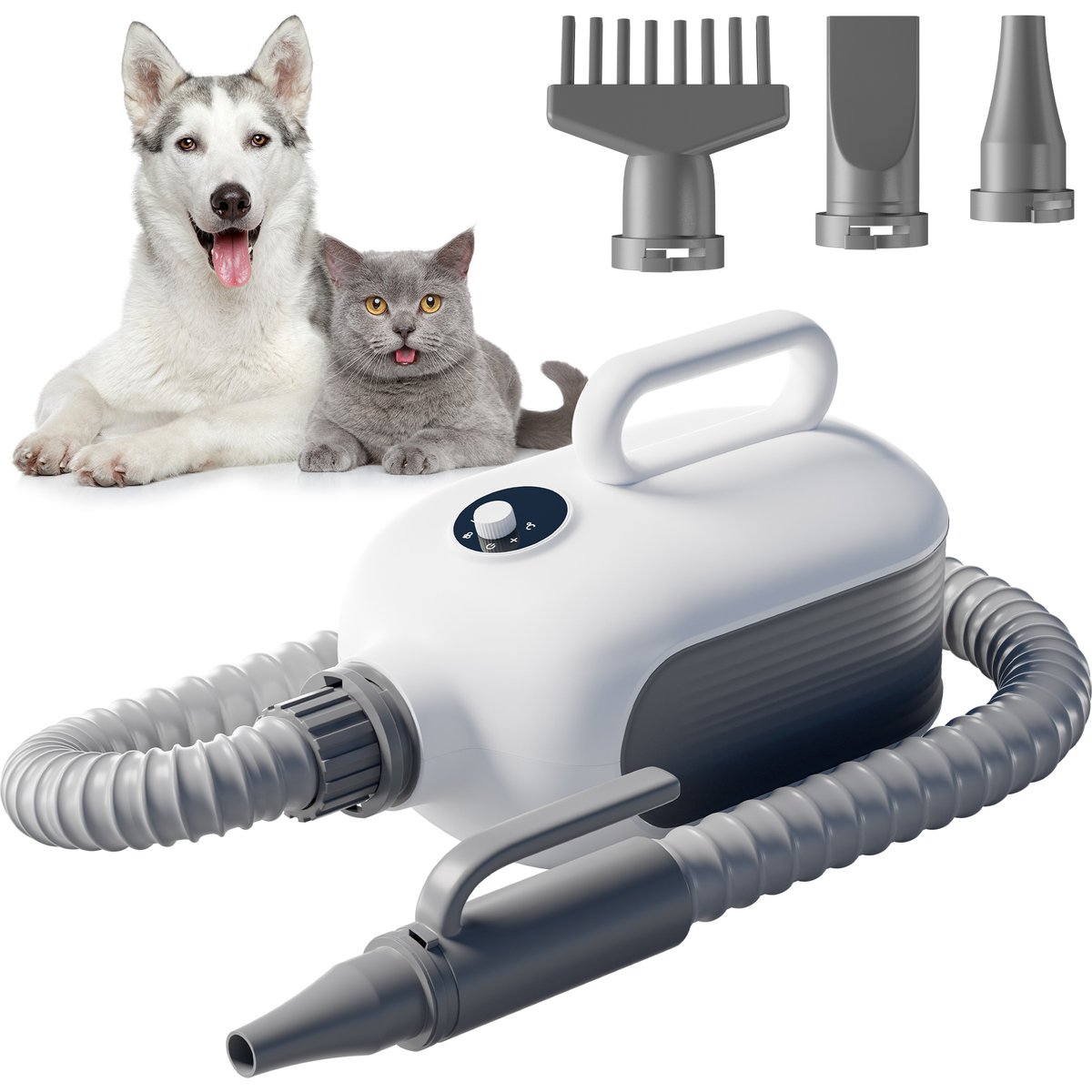 Fido Fave 1500W Professional Grooming Pet Hair Blow Dryer for Dogs & Cats