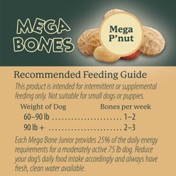 Darford Mega P'Nut Flavor Bone Dog Treat, 7-oz slide 2 of 7