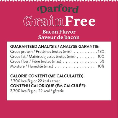 Show full view: Darford Grain-Free Tasty Bacon Flavor Dog Treats, 12-oz bag slide 6 of 10