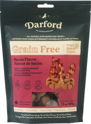 Darford Grain-Free Tasty Bacon Flavor Dog Treats, 12-oz bag