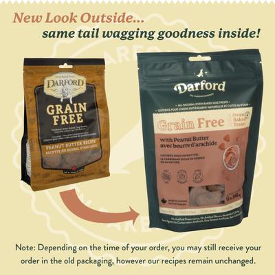 Show full view: Darford Grain-Free Peanut Butter Recipe Dog Treats, 12-oz bag slide 3 of 9