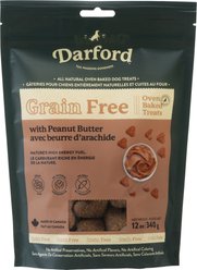Darford Grain-Free Peanut Butter Recipe Dog Treats, 12-oz bag