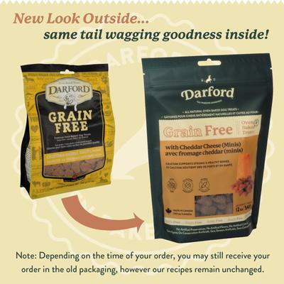 Show full view: Darford Grain-Free Baked Cheddar Cheese Recipe Mini Dog Treats, 12-oz bag slide 3 of 9