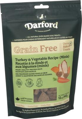 Show full view: Darford Grain-Free Turkey Recipe Dog Treats, 12-oz bag slide 5 of 10