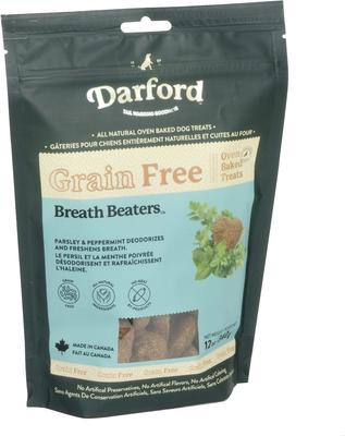 Show full view: Darford Breath Beaters Grain-Free Dog Treats, 12-oz bag slide 5 of 9