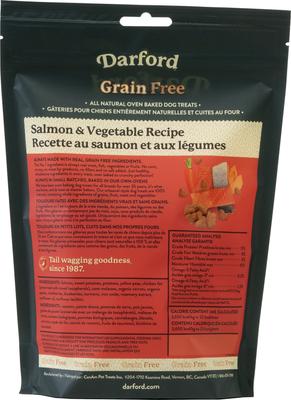 Show full view: Darford Grain-Free Salmon Recipe Dog Treats, 12-oz bag slide 4 of 9