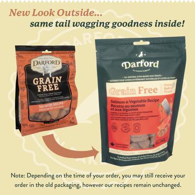Show full view: Darford Grain-Free Salmon Recipe Dog Treats, 12-oz bag slide 3 of 9