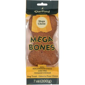 Darford Mega Cheez Bone Dog Treat, 7-oz