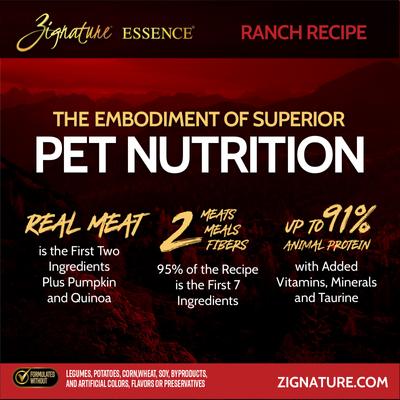 Show full view: Essence Limited Ingredient Recipe Ranch Recipe Dry Dog Food, 3.5-lb bag slide 4 of 9
