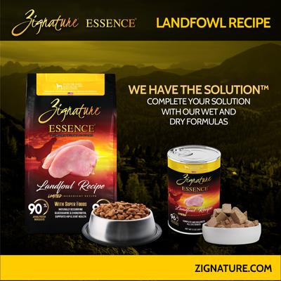 Show full view: Essence Limited Ingredient Recipe Landfowl Recipe Dry Dog Food, 3.5-lb bag slide 8 of 9