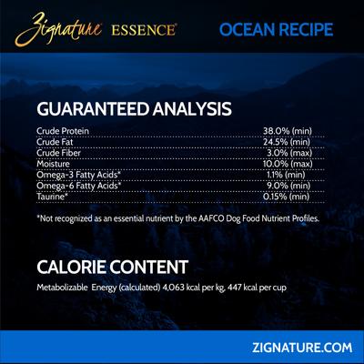 Show full view: Essence Limited Ingredient Recipe Ocean Recipe Dry Dog Food, 21-lb bag slide 6 of 9
