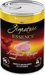 Essence Limited Ingredient Recipe Landfowl Recipe Wet Dog Food, 13-oz, case of 12