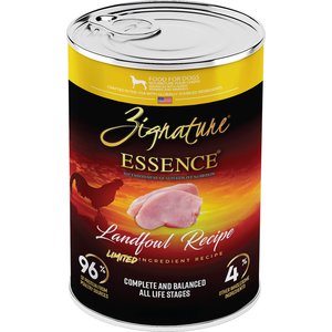 Essence Limited Ingredient Recipe Landfowl Recipe Wet Dog Food, 13-oz, case of 12