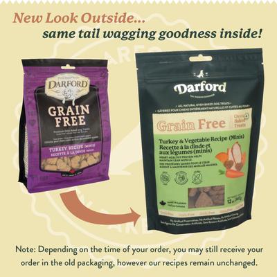 Show full view: Darford Grain-Free Turkey Recipe Dog Treats, 12-oz bag slide 3 of 10