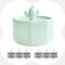 Show in main carousel: Happy & Polly Cactus Style Ceramic Cat Water Fountain with 6 Filters, Green, 50-oz slide 1 of 10