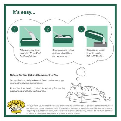 Show full view: Dr. Elsey's Pine All-Natural Kiln-Dried Cat Litter, 40-lb bag slide 8 of 9