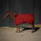 Show in main carousel: Equinavia Norse Fleece Horse Cooler, Equestrian Red/Black, 78-in slide 1 of 4