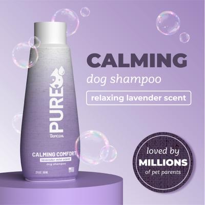 Show full view: TropiClean PURE Lavender Mist Calming Dog Shampoo, 22-fl oz bottle slide 3 of 9