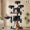 Show in main carousel: Yaheetech 69-in Multi-Level Cat Tree, Black slide 1 of 8