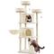 Show in main carousel: Yaheetech 69-in Multi-Level Cat Tree, Beige slide 4 of 9