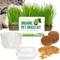 Show in main carousel: The Cat Ladies Organic Pet Grass Growing Kit with Containers, 3 count slide 1 of 10