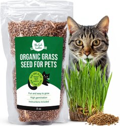 The Cat Ladies Organic Pet Grass Seed, 8-oz bag