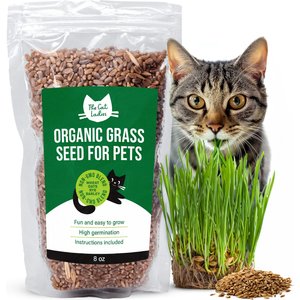 The Cat Ladies Organic Pet Grass Seed, 8-oz bag