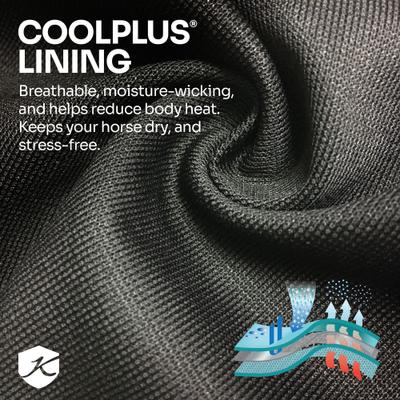 Show full view: Kensington Protective Products Signature Light Weight Horse Turnout Blanket, 81-in, Harbor slide 7 of 10