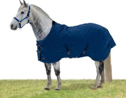 Kensington Protective Products Signature Light Weight Horse Turnout Blanket, 84-in, Navy