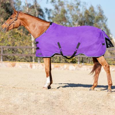 Show full view: Kensington Protective Products Signature Light Weight Horse Turnout Blanket, 66-in, Purple slide 2 of 10