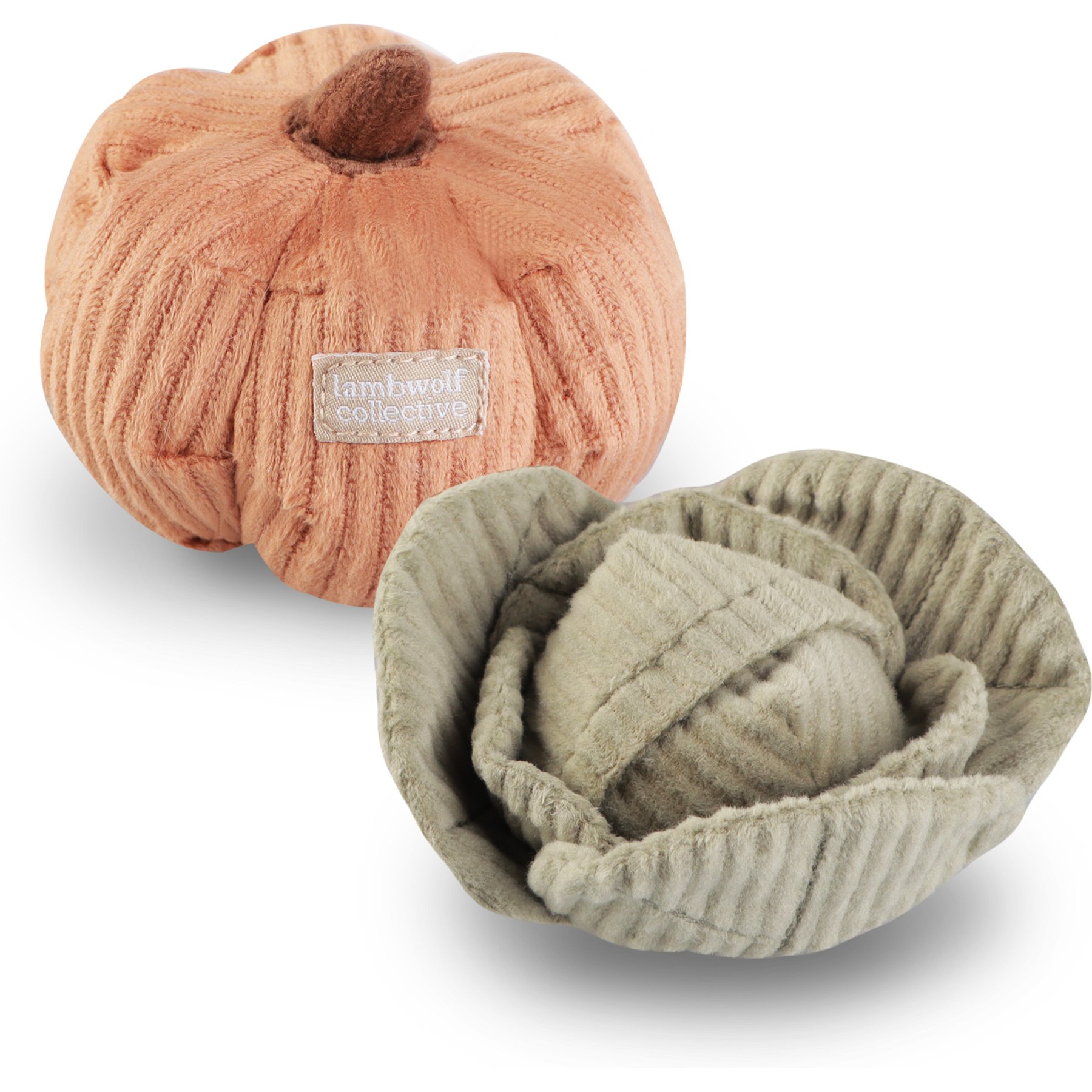 Lambwolf Kitty Veggie Set Plush Cat Toy