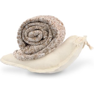 Lambwolf Snail Plush Dog Toy