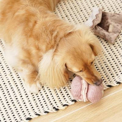 Show full view: Lambwolf Petite Two Plush Dog Toy slide 4 of 4