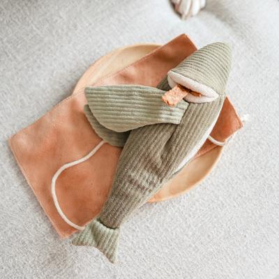 Show full view: Lambwolf Flying Fish Plush Dog Toy slide 2 of 4