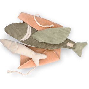 Lambwolf Flying Fish Plush Dog Toy