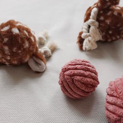 Show full view: Lambwolf Fawn Pop Dog Ball Toy slide 3 of 5