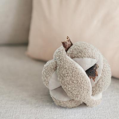 Show full view: Lambwolf Monti Plush Dog Toy, Oat, 6-in slide 2 of 4