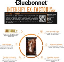 Bluebonnet Feeds Intensify Ex-Factor Low Sugar, Low Starch Horse Feed, 40-lb bag slide 2 of 7