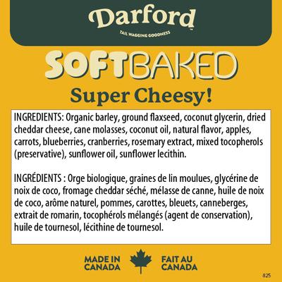 Show full view: Darford Super Cheesy! Adult Soft Baked Dog Treats, 10-oz bag slide 4 of 5