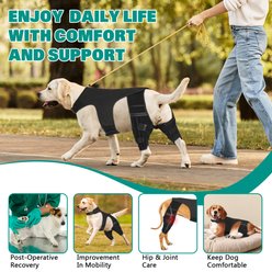 Supet Double Leg ACL Tear Recovery Knee Brace for Dogs, XX-Large slide 2 of 7
